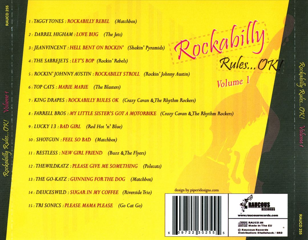CD-va-rockabilly rules ok vol. 1 | eBay